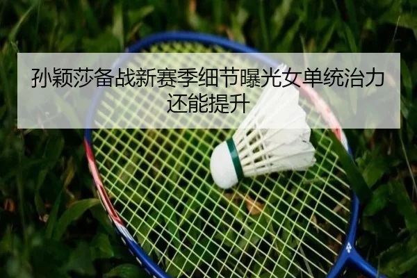 孙颖莎备战新赛季细节曝光女单统治力还能提升